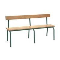 Banc maternelle avec dossier longueur 120 cm - Manutan Expert - Image 3