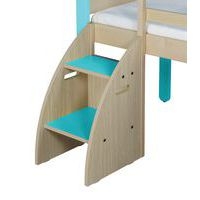 Marchepied pour lit maternelle Lili coloris bleu turquoise - Image 3