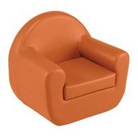 Fauteuil Club orange - Image principale