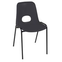 Lot 5 chaises coque accrochable Floride polypropylène M2 - Image 4