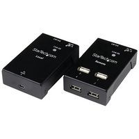 Extendeur USB 2.0 sur Cat5/Cat6 à 4 ports-Prolongateur USB sur Ethernet RJ45 - Image principale