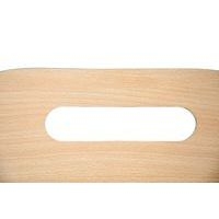 Chaise Servil 4 pieds T3 - hêtre/gris - Image 5