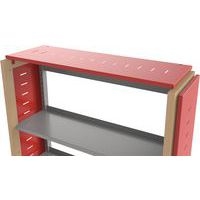 Toit d'habillage métal pour rayonnage Ellipse enfant - Manutan Expert - Image principale