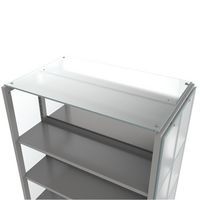 Toit de finition Ellipse en verre dépoli pour rayonnage double face - Image 3