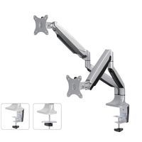 Support de bureau pour 2 écrans informatique, à serrer - NEWSTAR - Image 3