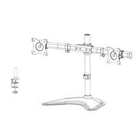 Support de bureau à poser pour 2 écrans - Newstar - Image 3