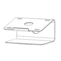 Support MacBook en aluminium brossé - Newstar - Image 3