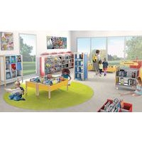 Toit d'habillage bois pour rayonnage Ellipse enfant - Manutan Expert - Image 2