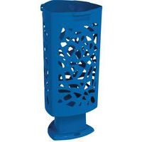 Poubelle Vienne polyéthylène - bleu 5005 - Image principale