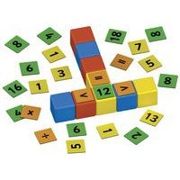 Lot 55 pièces magnétiques mathématiques - Image 8