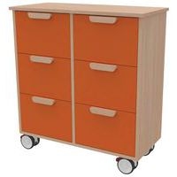 Meuble 6 tiroirs sur roulettes Filou - Manutan Expert - Image 9