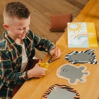 Pack coupons feutrine animal 1mm - 24 x 30 cm -12 pcs - Image 2