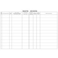 Registre matricule 200 élèves 21x29.7 cm 48 pages réf P12 - Image 3