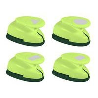 Lot de 4 perforateurs emporte-pièce formes géométriques - Image 2