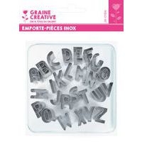 Lot 26 emporte pièces lettres 2.5 cm - Image principale