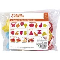 Lot 16 emporte-pièces poussoir pour modelage - Image principale