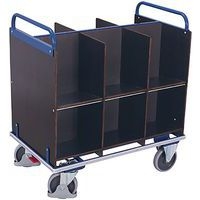 Chariot porte-documents avec 12 casiers - Image principale