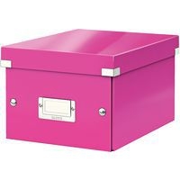 Lot de 6 Boîte de rangement Leitz Click & Store, petit format Rose - Image principale