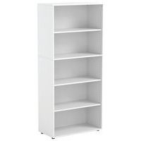 Armoire Emilie avec 5 étagères blanc-MIRPLAY School - Image principale