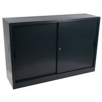 Armoire à monter porte coulissante - Basse - L 160 cm - Manutan Expert - Image 7