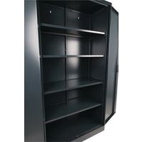 Armoire haute à portes battantes à monter - Largeur 100 cm - Manutan Expert - Image 7