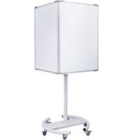Tableau blanc mobile 3 façades magnétiques A1 6 - Bi-Office - Image principale