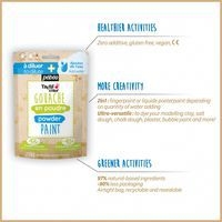 Set 10 sachets 180g gouache poudre - assorties +2 cuillères - Image 6