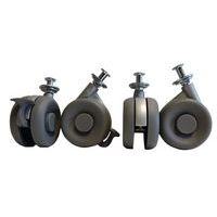 Kit de 4 roulettes en acier pour meuble Confetti - Image principale