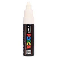 Marqueur PC7M pointe large conique blanc - Image principale