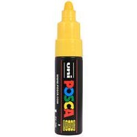 Marqueur PC7M pointe large conique jaune - Image principale