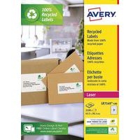 Étiquette recyclée Avery - Impression laser - Avery - Image principale