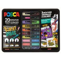 Mallette 20 marqueurs Street Vibes - Image principale