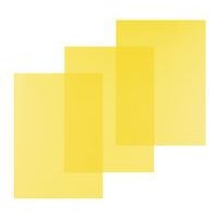 Film transparent (Boite de 100) - jaune - Image principale
