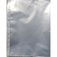 Pochette polypropylène perforés incolore A4 (Carton de 500) - Image 2