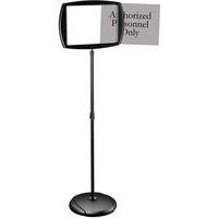 Panneau d'information rectangulaire noir magnétique laqué - Image 2