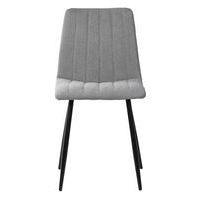Lot de 4 chaises Xéna gris clair - Image 4