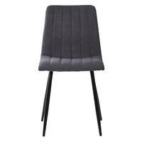 Lot de 4 chaises Xéna gris foncé - Image 4