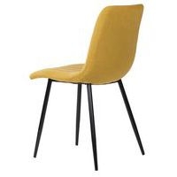 Lot de 4 chaises Xéna moutarde - Image 2