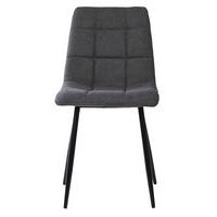 Lot de 4 chaises Bimba gris foncé - Image 2