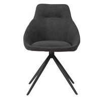 Lot de 2 chaises Célia gris foncé - Image 3