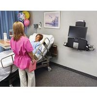 Station murale StyleView Combo assis-debout avec plan de travail - Ergotron - Image 7