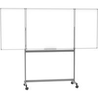 Tableau blanc tryptique mobile standard 100x150cm - Image principale