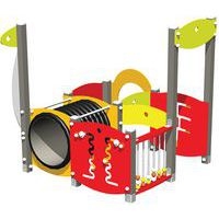 Labyrinthe Ptit Loup 4 modules alu - jambes de scellement - Image principale