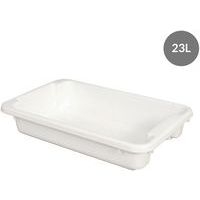 Bac renforcé rectangulaire - GILAC, Capacité : 23 L - Image 2
