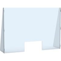 Panneau protection de comptoir 98x68 cm + passe docs 15 cm - Image principale