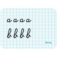 Ardoise blanche carton 17 x 25 cm - Image 2