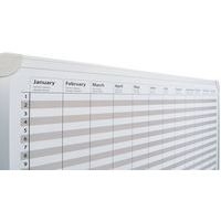 Planning annuel 60x90 cm - 5 langues - Desq - Image 2