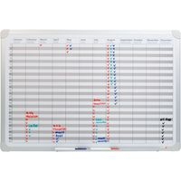 Planning annuel 60x90 cm - 5 langues - Desq - Image 3