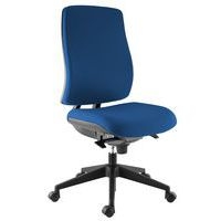 Chaise Harmonia dossier maxi Bleu - Image principale