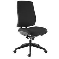 Chaise Harmonia dossier maxi  Noir - Image principale